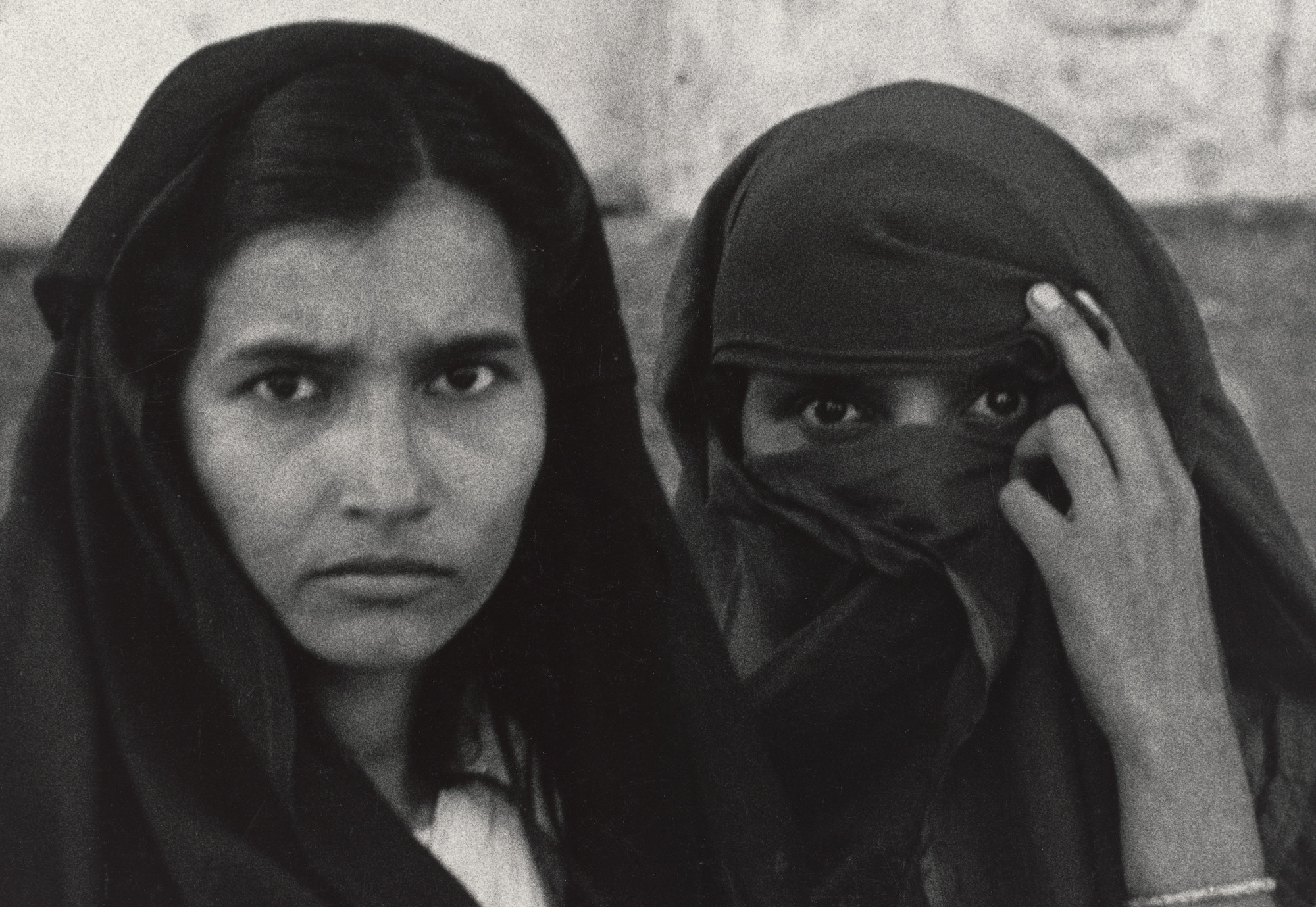 Dorothea Lange. Two Women, Egypt. 1963