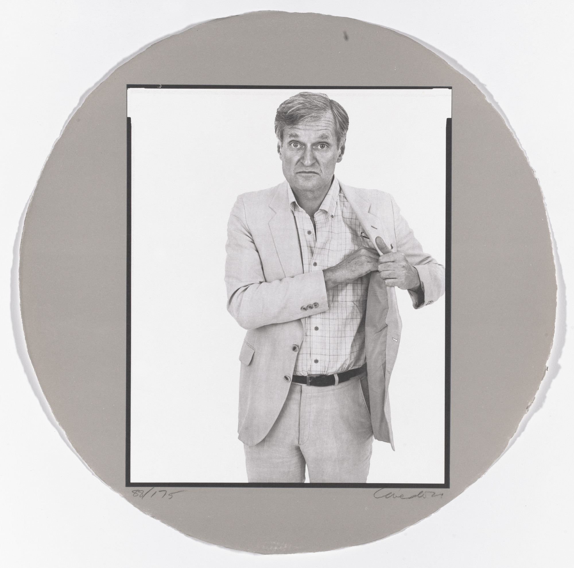 Richard Avedon. Untitled from Self-Portrait in a Convex Mirror