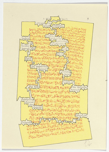 Page 5 (folio 2) from A Humument, Volume I