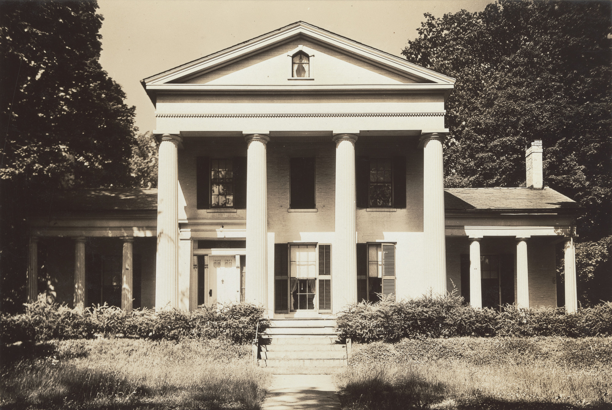 Walker Evans. Greek House, Haydensville