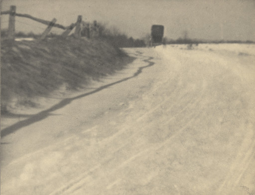 A Country Road, Snow