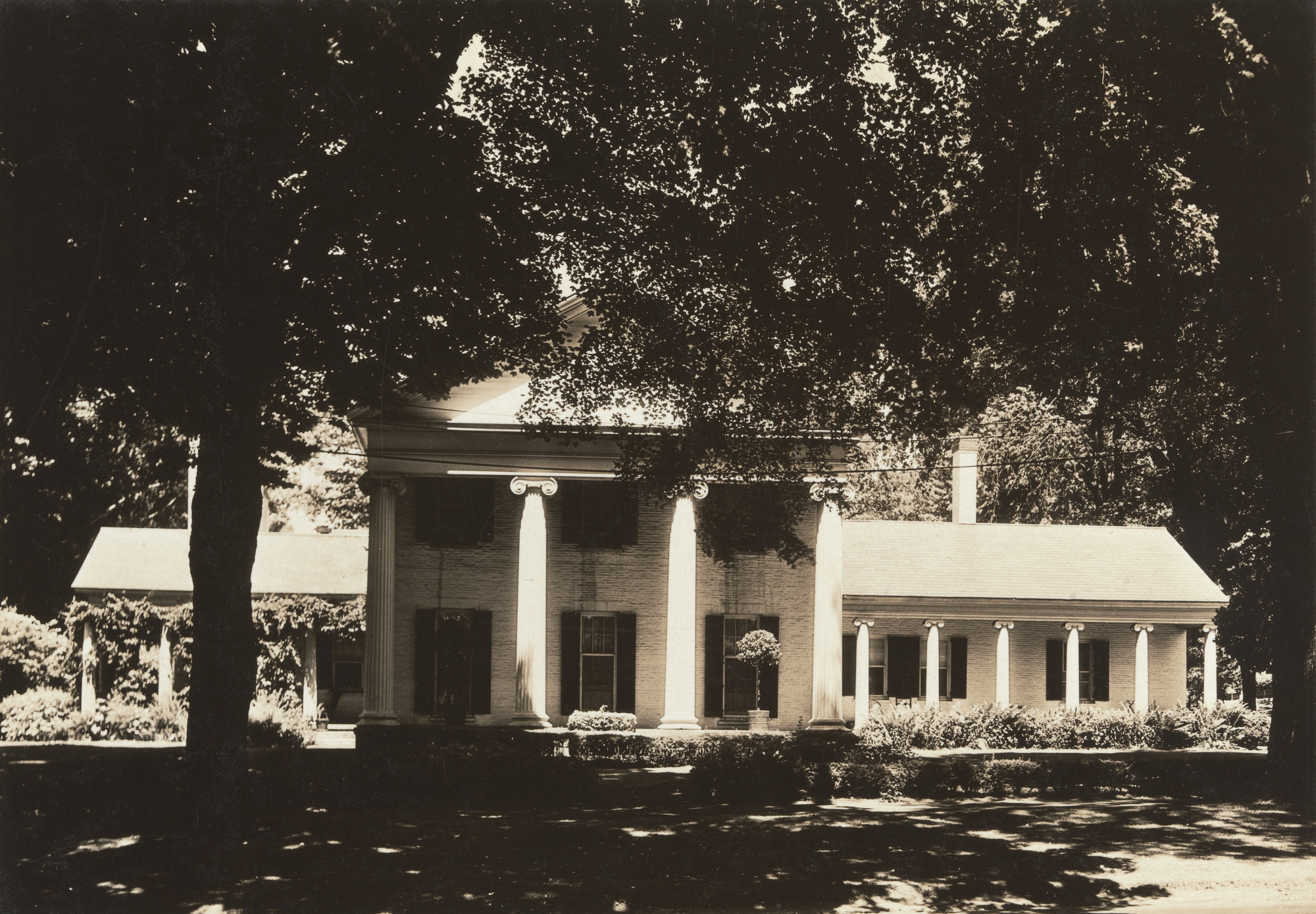Walker Evans. Greek House, Greenfield, Massachusetts