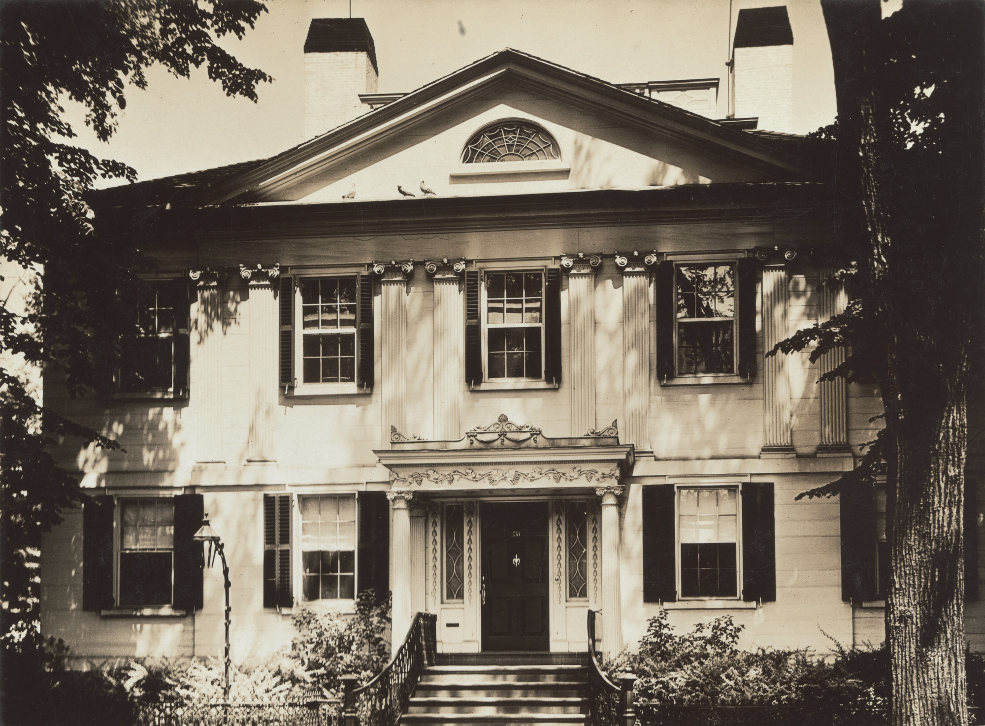 Walker Evans. Greek House, Salem, Massachusetts