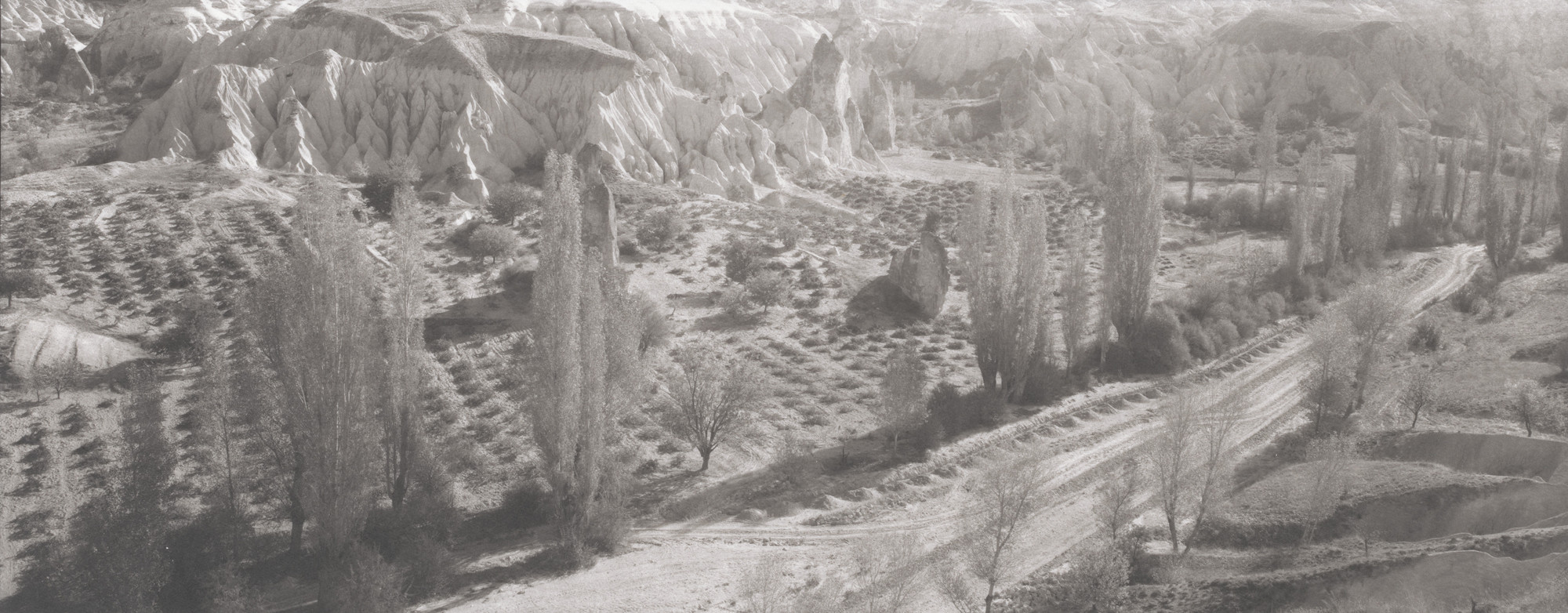 Lois Conner. Cavusin, Turkey. 1989