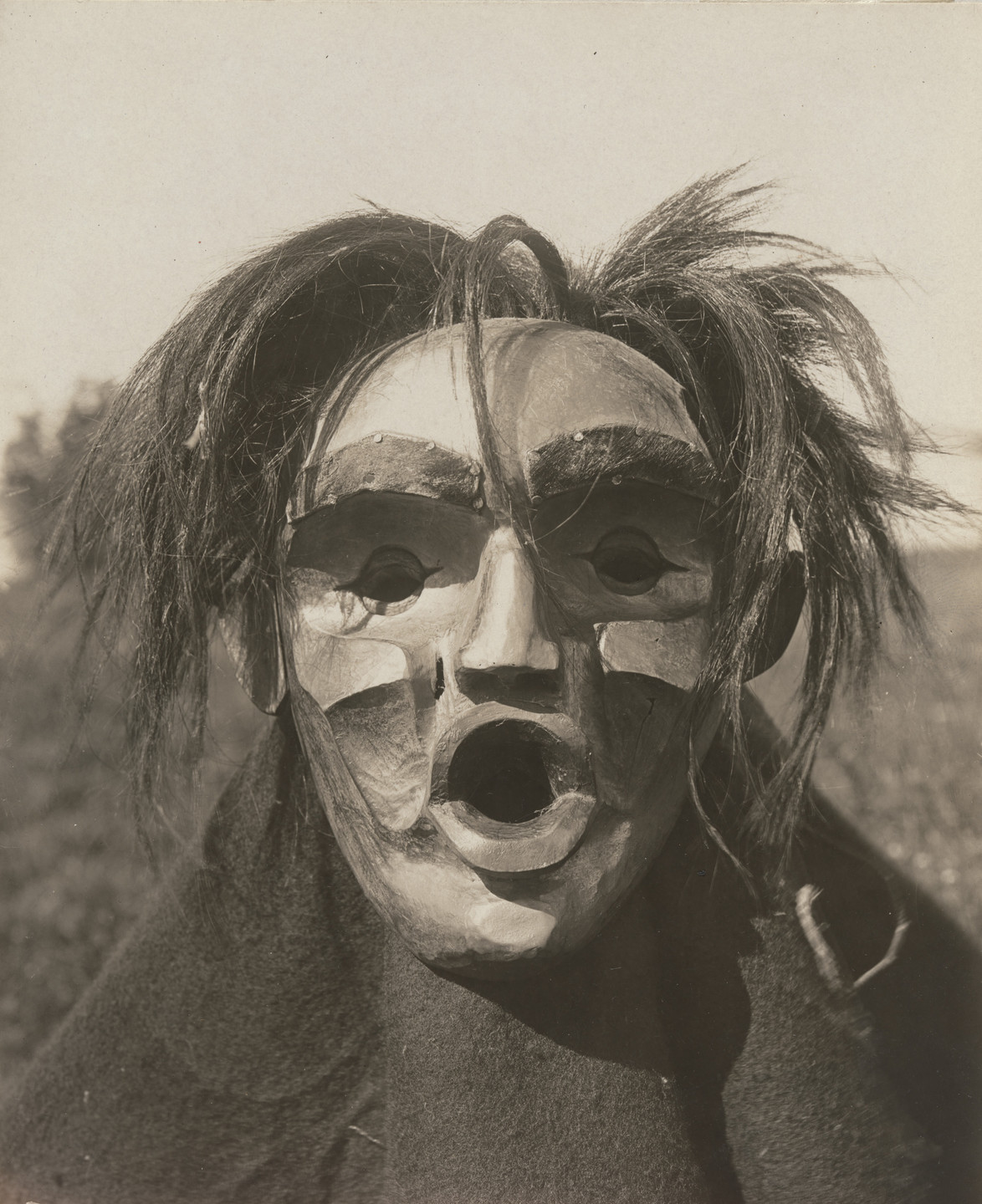 Edward Curtis. Kwakiutl Mask. 1914