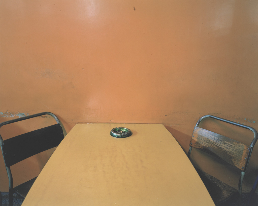 Ashtray on Table, Morley's Cafe, Markham Moor, Nottinghamshire