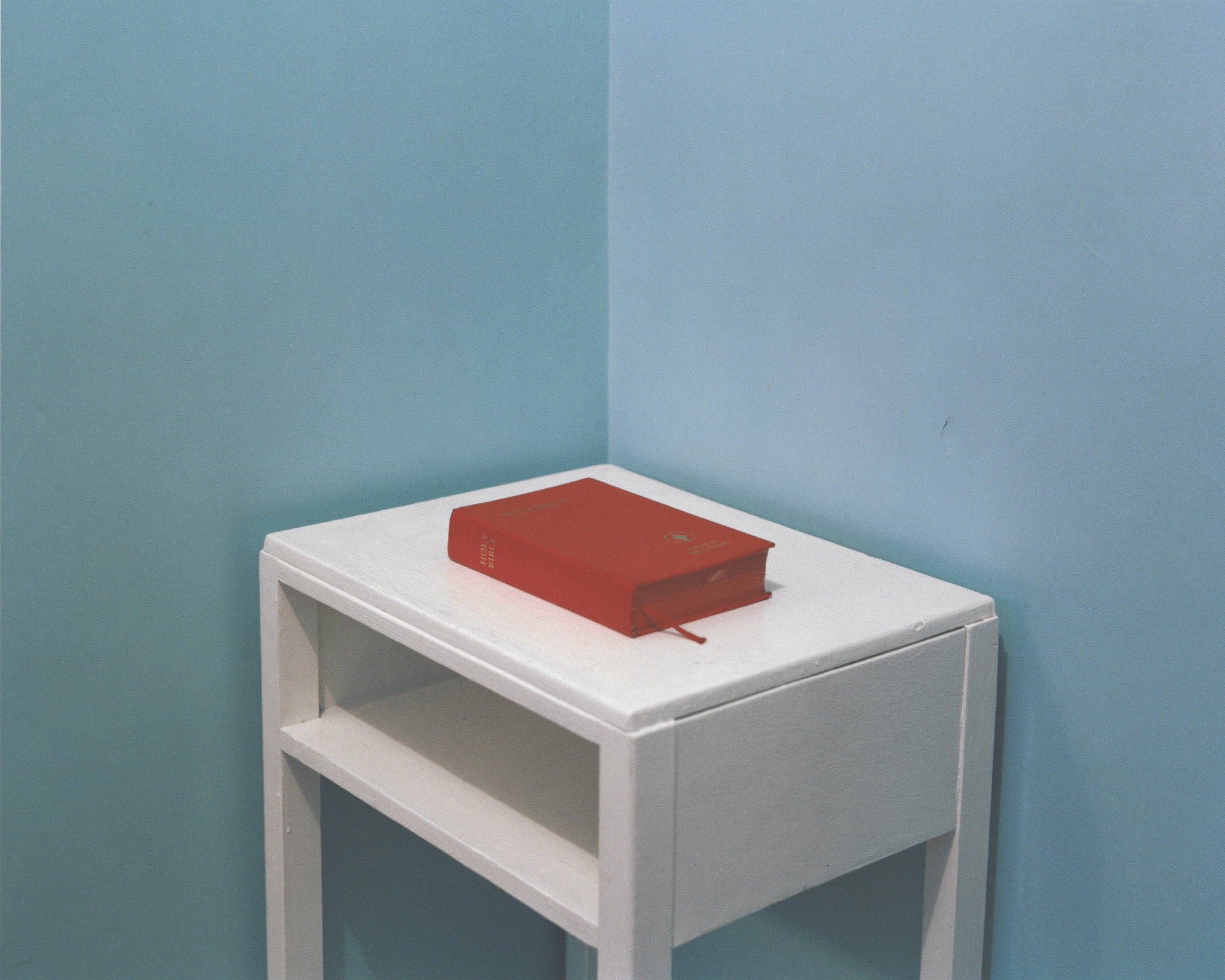 Paul Graham. Bible, Driver's Bedroom, Blyth Services, Blyth, Nottinghamshire