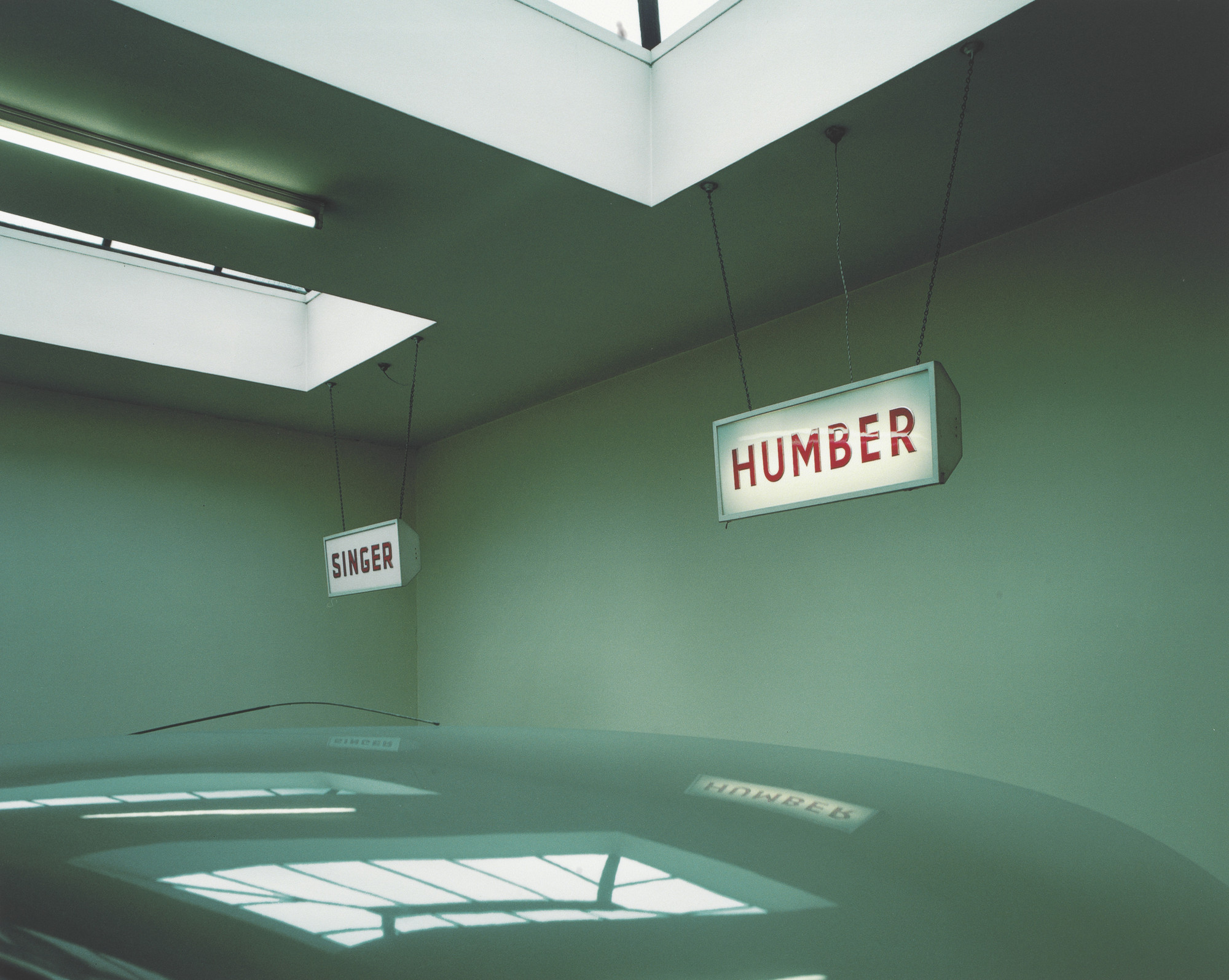 Paul Graham. Great North Road Garage, Edinburgh