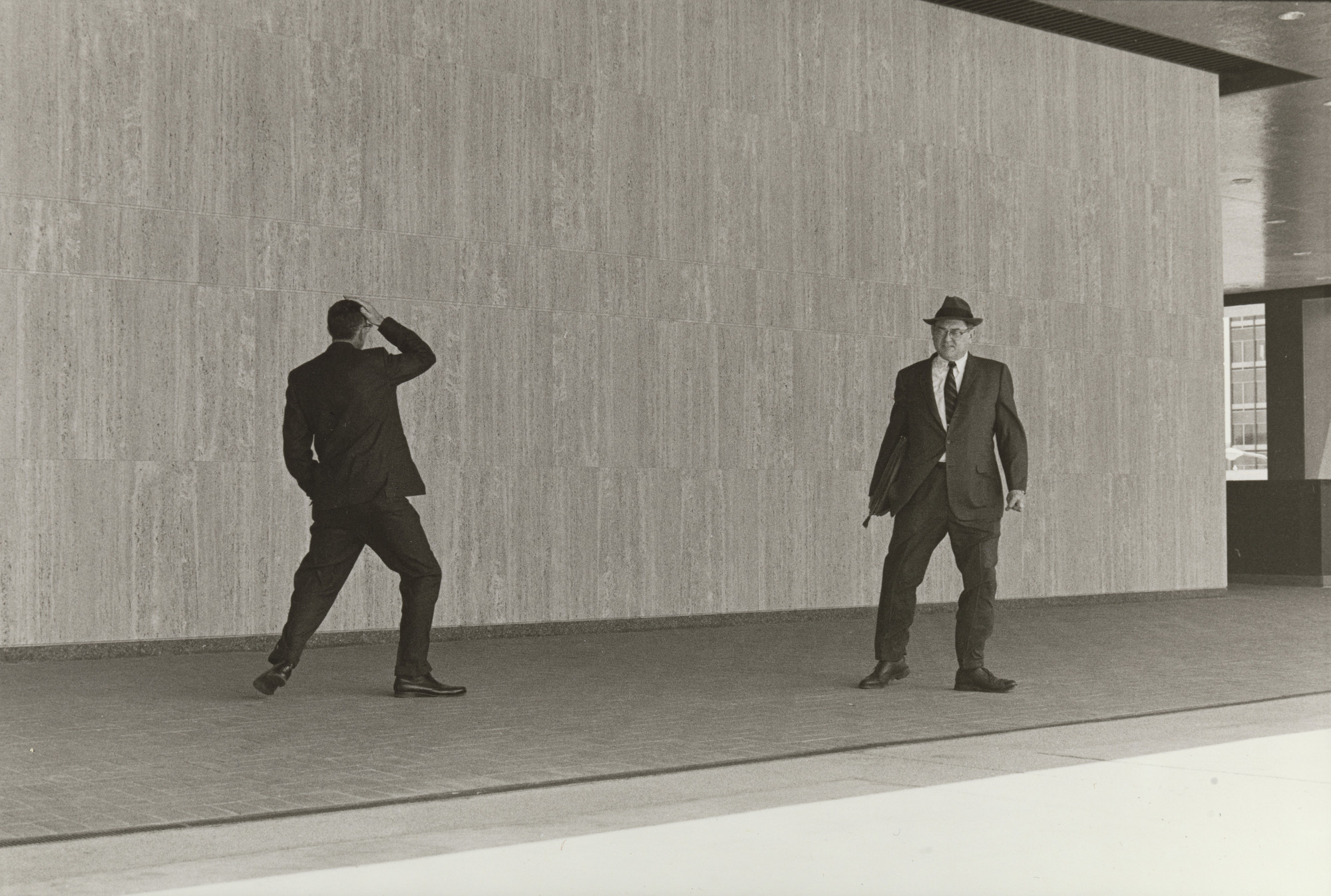 Ken Graves. Two Businessmen
