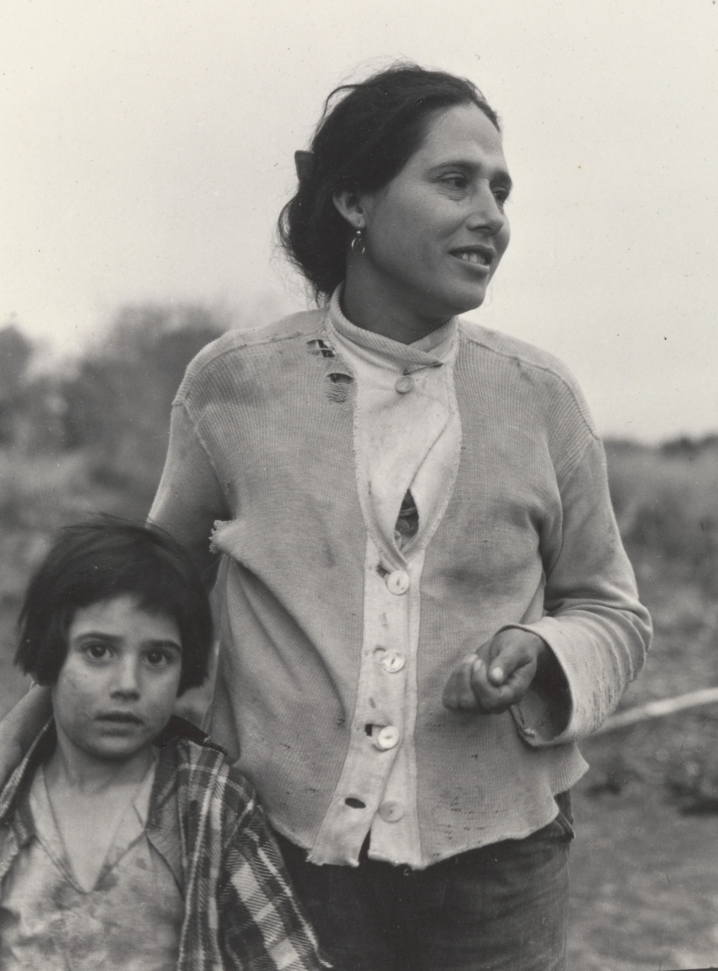 Dorothea Lange. Mexican Woman and Child, Imperial Valley