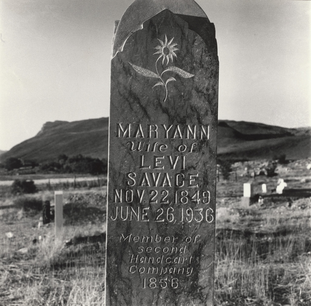 Gravestone, near Toquerville