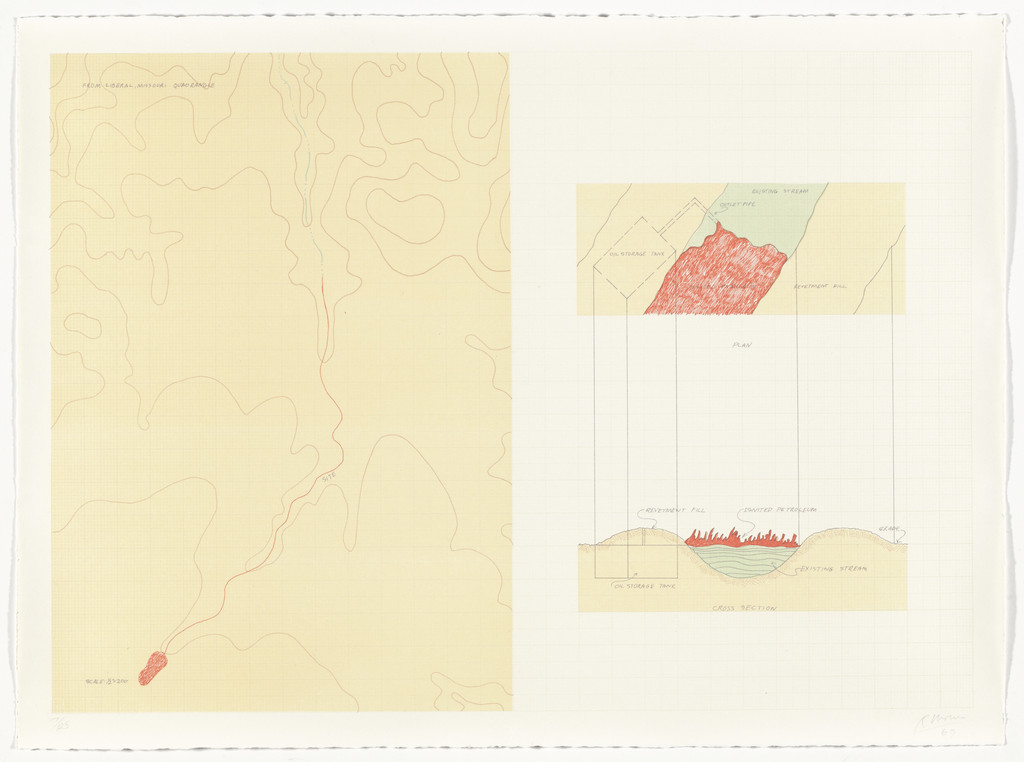 Burning Petroleum from Earth Projects, Robert Morris, 1969