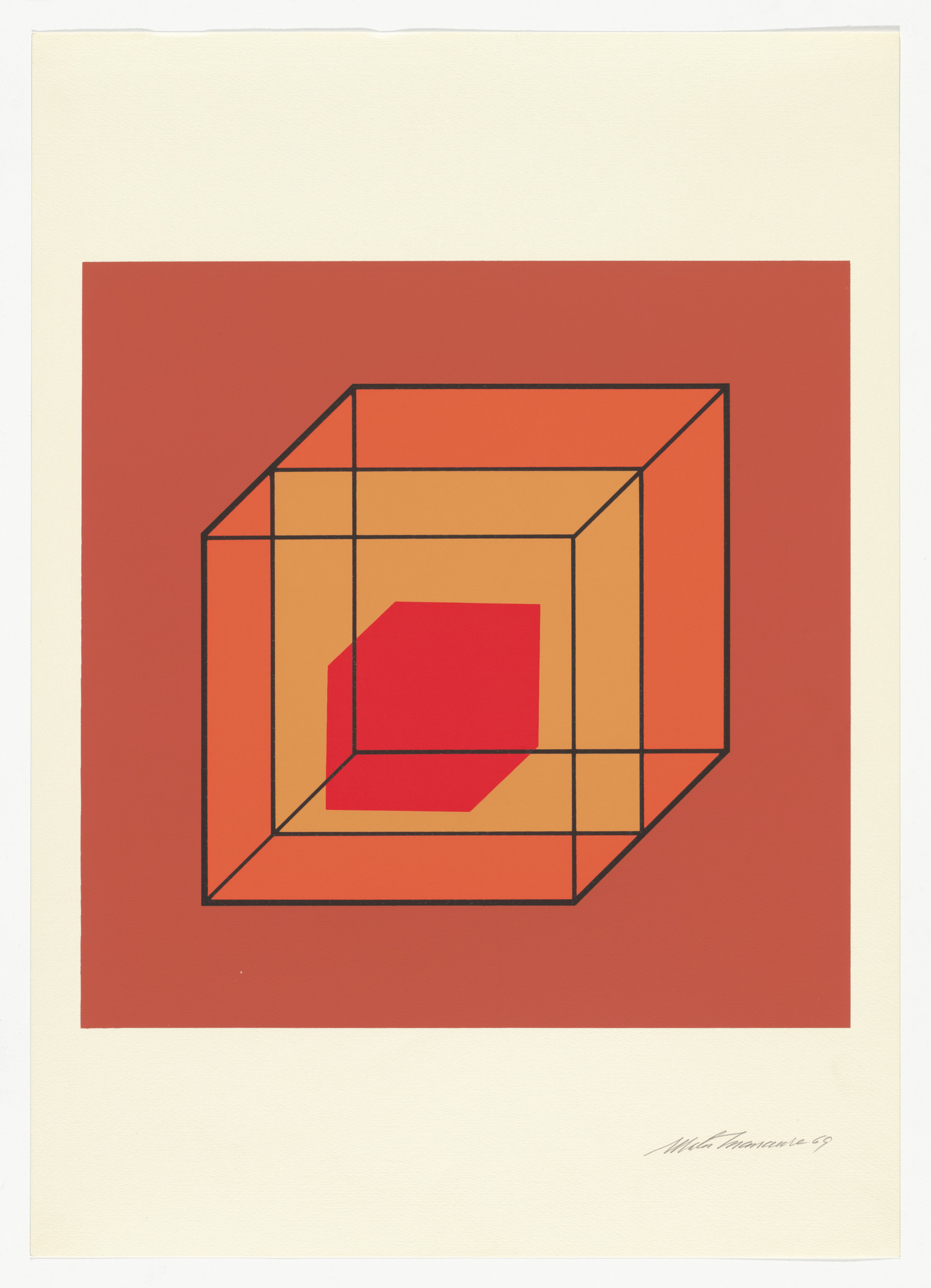 Mateo Manaure. Untitled from an untitled portfolio