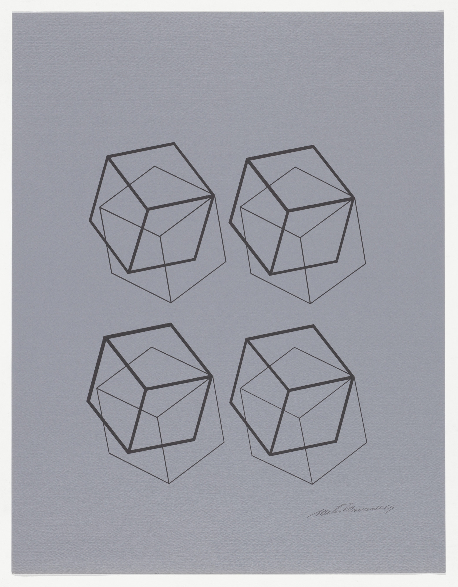Mateo Manaure. Untitled from an untitled portfolio