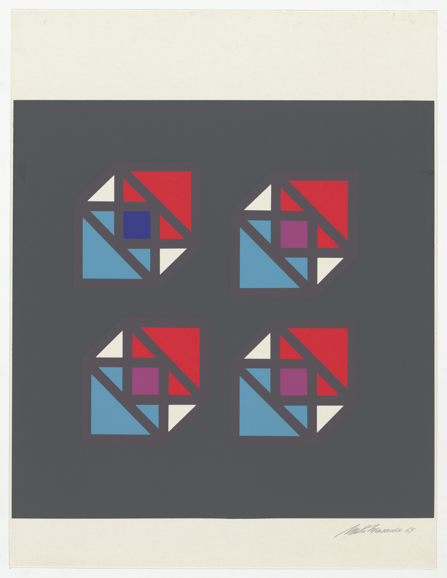 Mateo Manaure. Untitled from an untitled portfolio