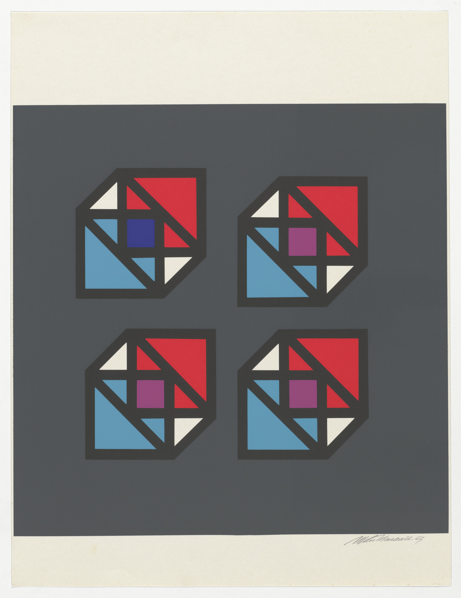 Mateo Manaure. Untitled from an untitled portfolio