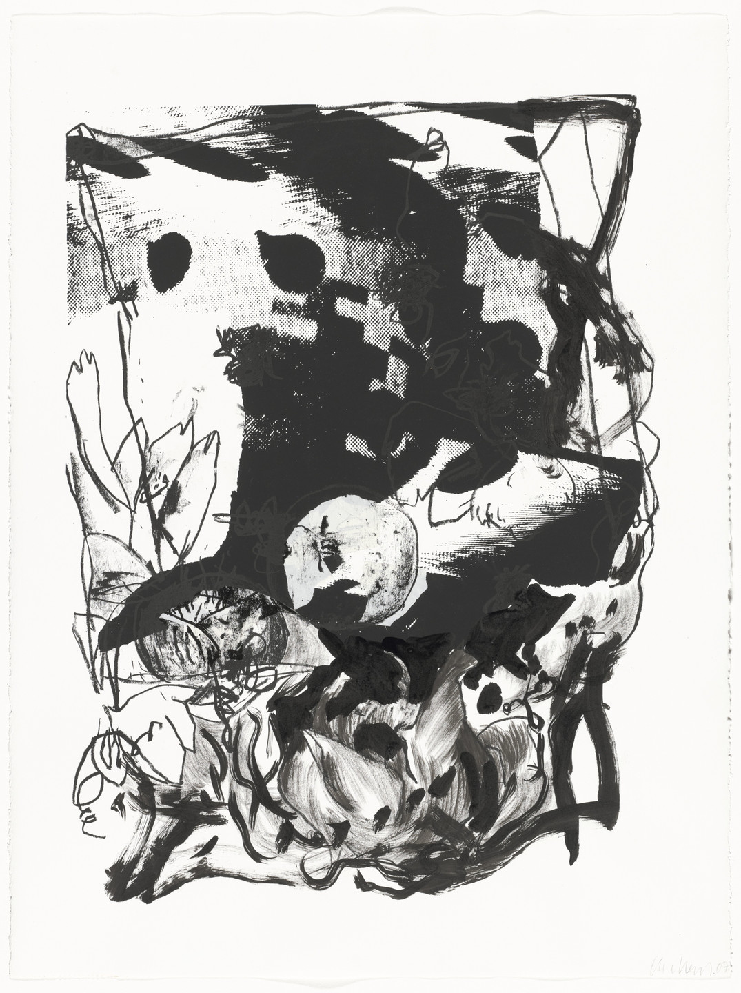 Charline von Heyl. Untitled from Untitled. 2007