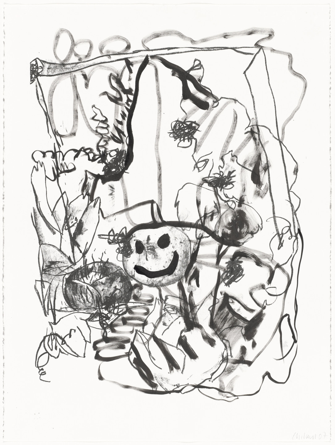Charline von Heyl. Untitled from Untitled. 2007