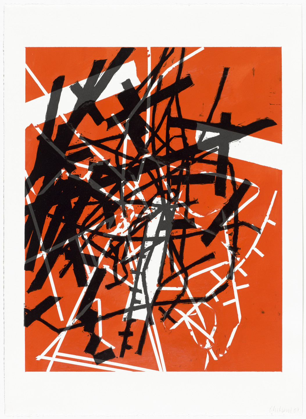 Charline von Heyl. Untitled from Untitled. 2007