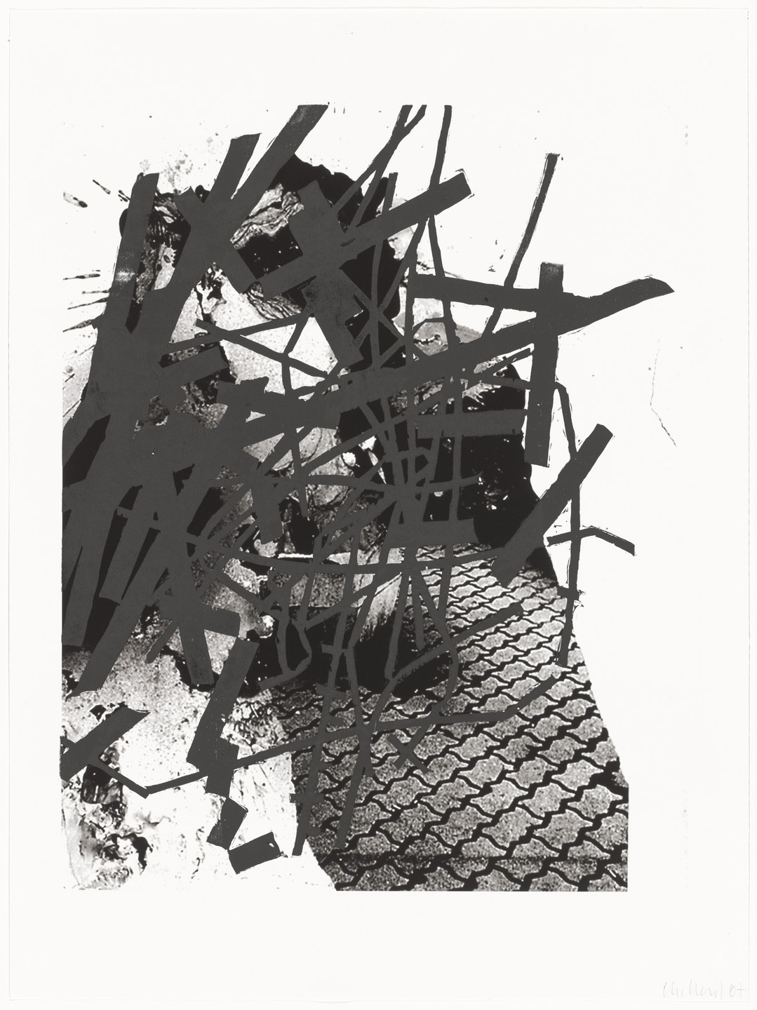 Charline von Heyl. Untitled from Untitled. 2007
