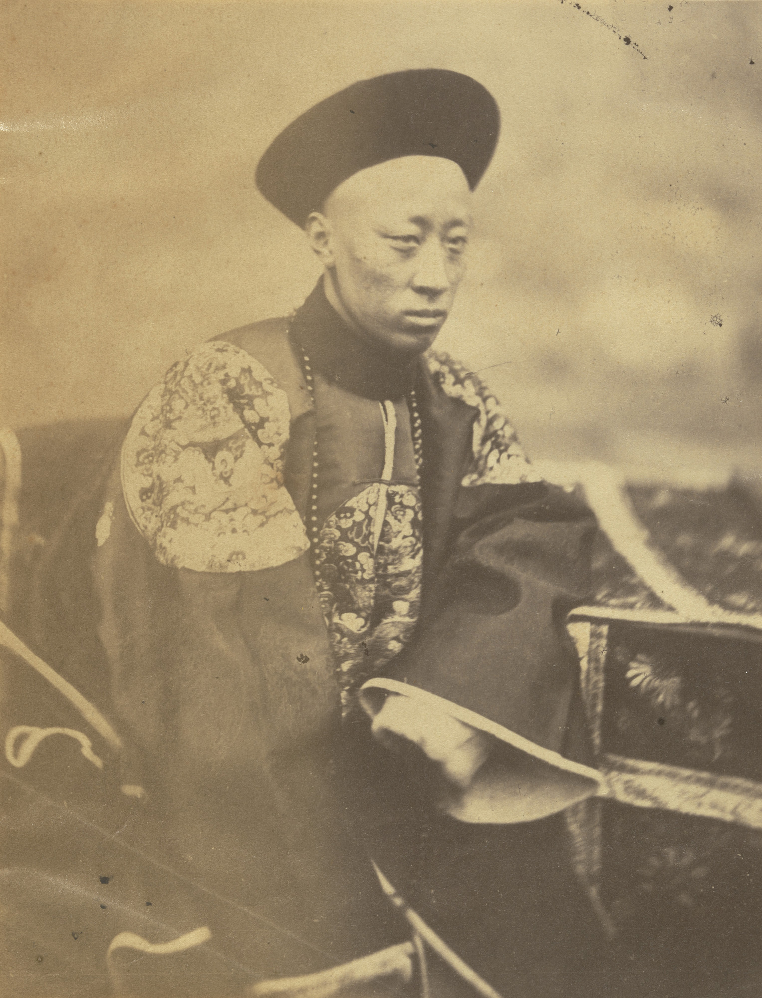 Felice Beato. Prince Kung, Brother of the Emperor of China, Signer of the Treaty