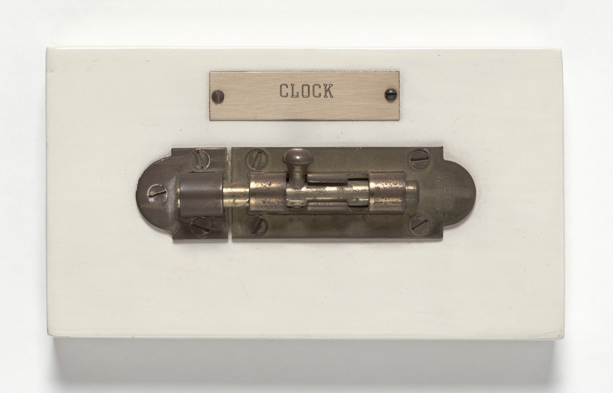 George Brecht. Clock