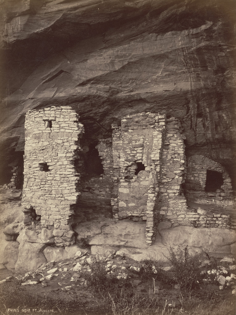 Cliff Ruins near Fort Wingate, New Mexico