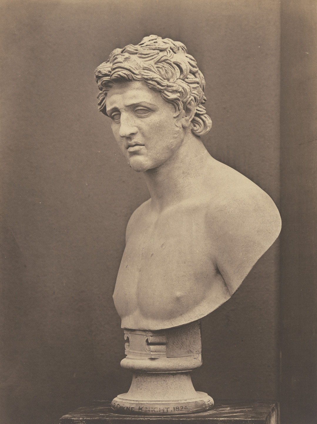 Roger Fenton. Greek Hero. 1854-58