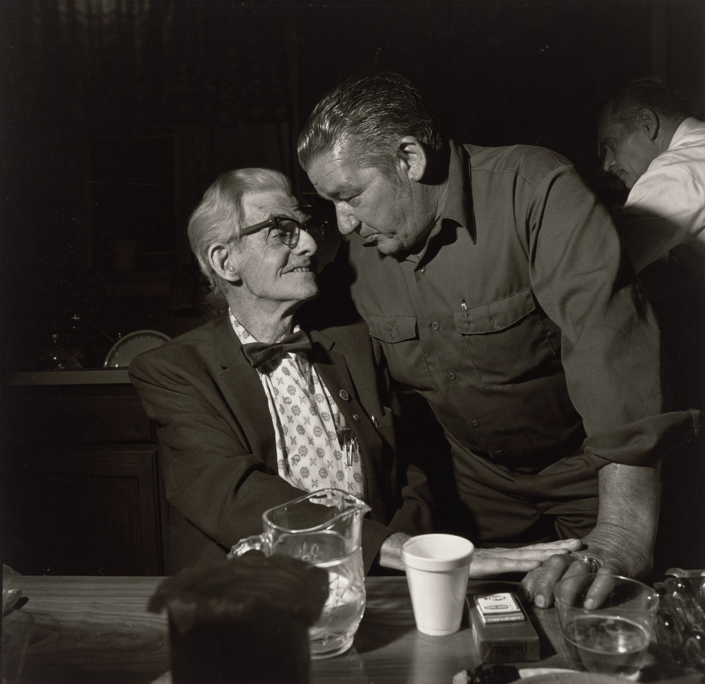 John Sabatine and His Father-In-Law, Martin's Creek, Pennsylvania