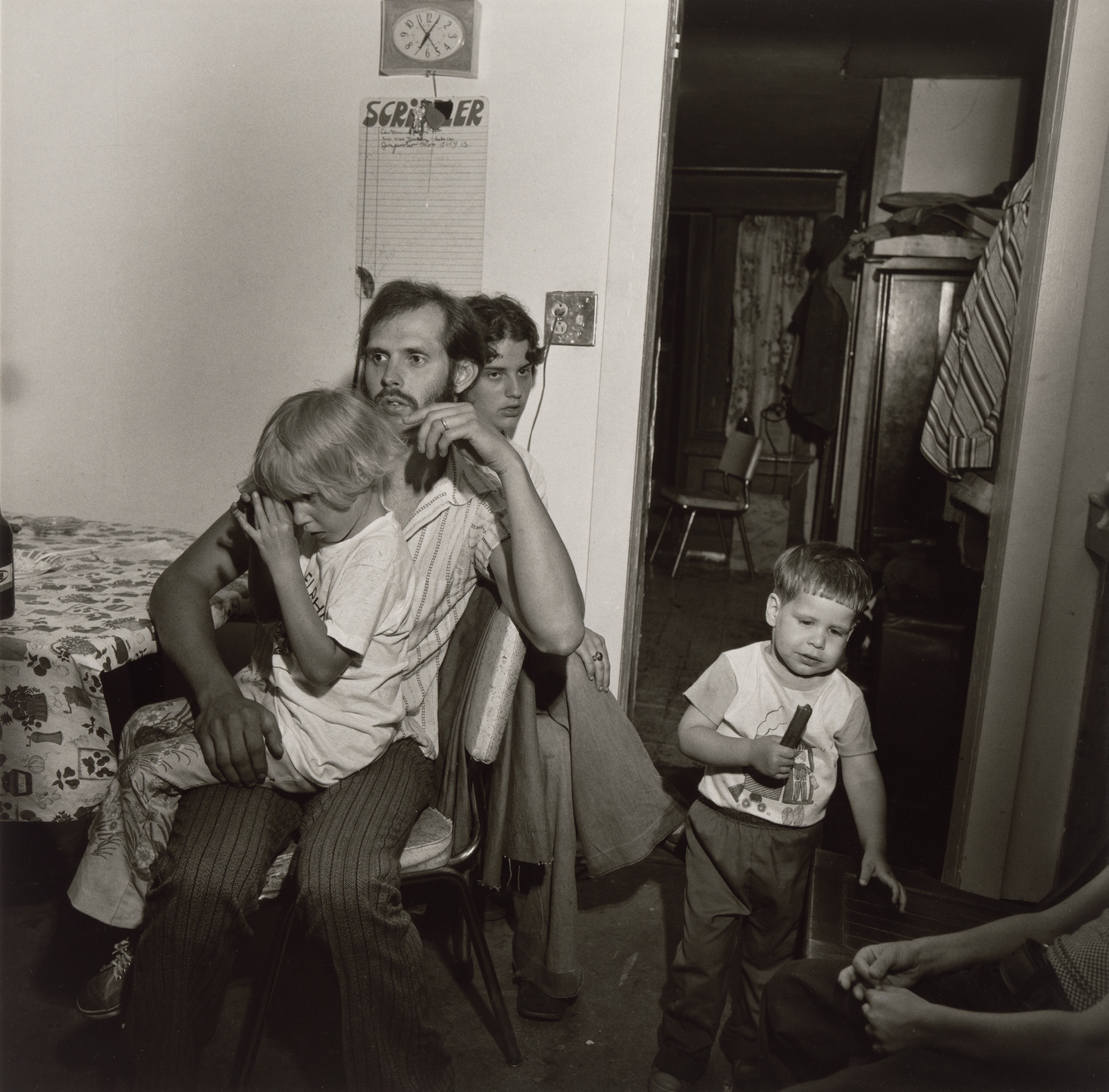 Larry Fink. Family, Martin&#39;s Creek, Pennsylvania. 1977