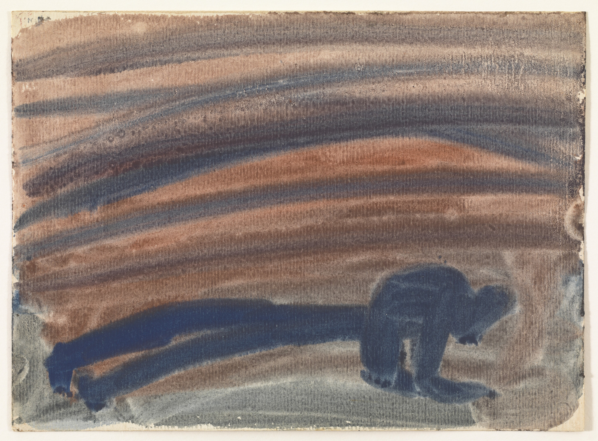 A.R. Penck (Ralf Winkler). Untitled. (1967)