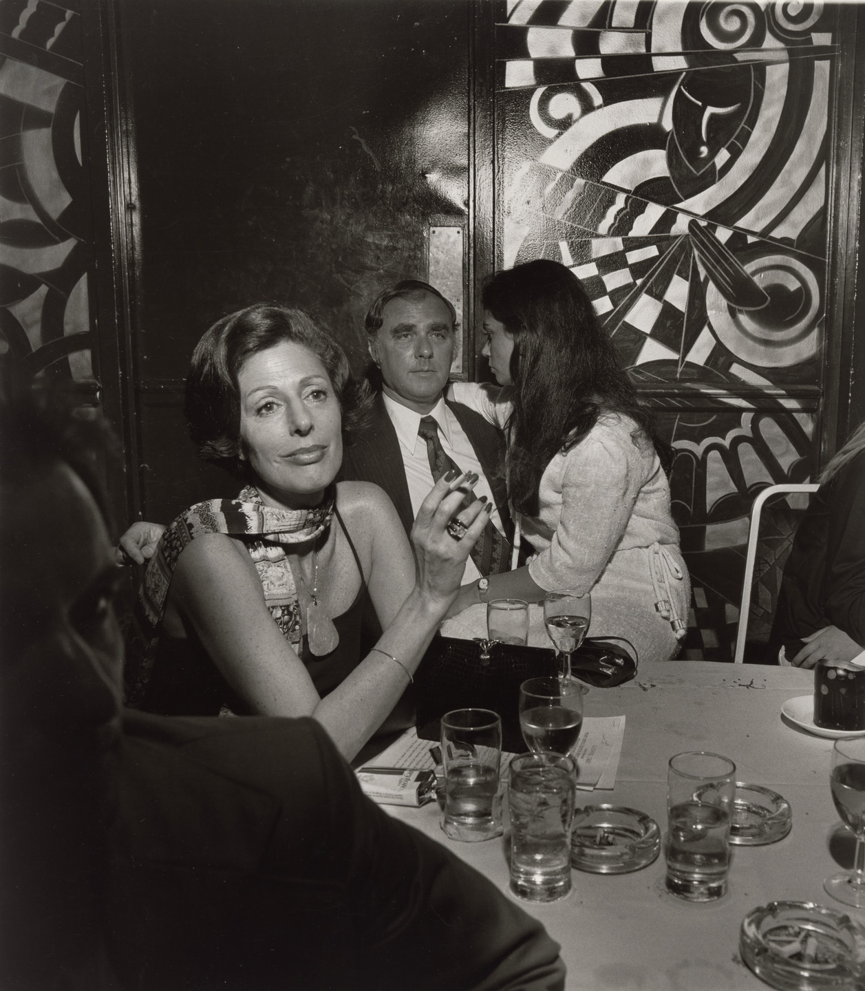 Larry Fink. New York City. May 1977