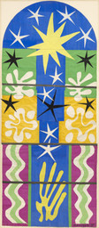 Henri Matisse. Maquette for Nuit de Noël. 1952