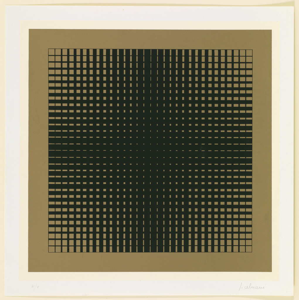 Forn/gd from Orthogonal Series, Getulio Alviani, 1964