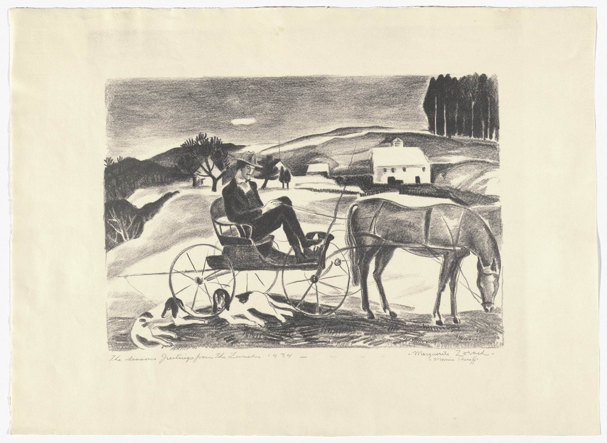 Marguerite Zorach. Maine Sheriff