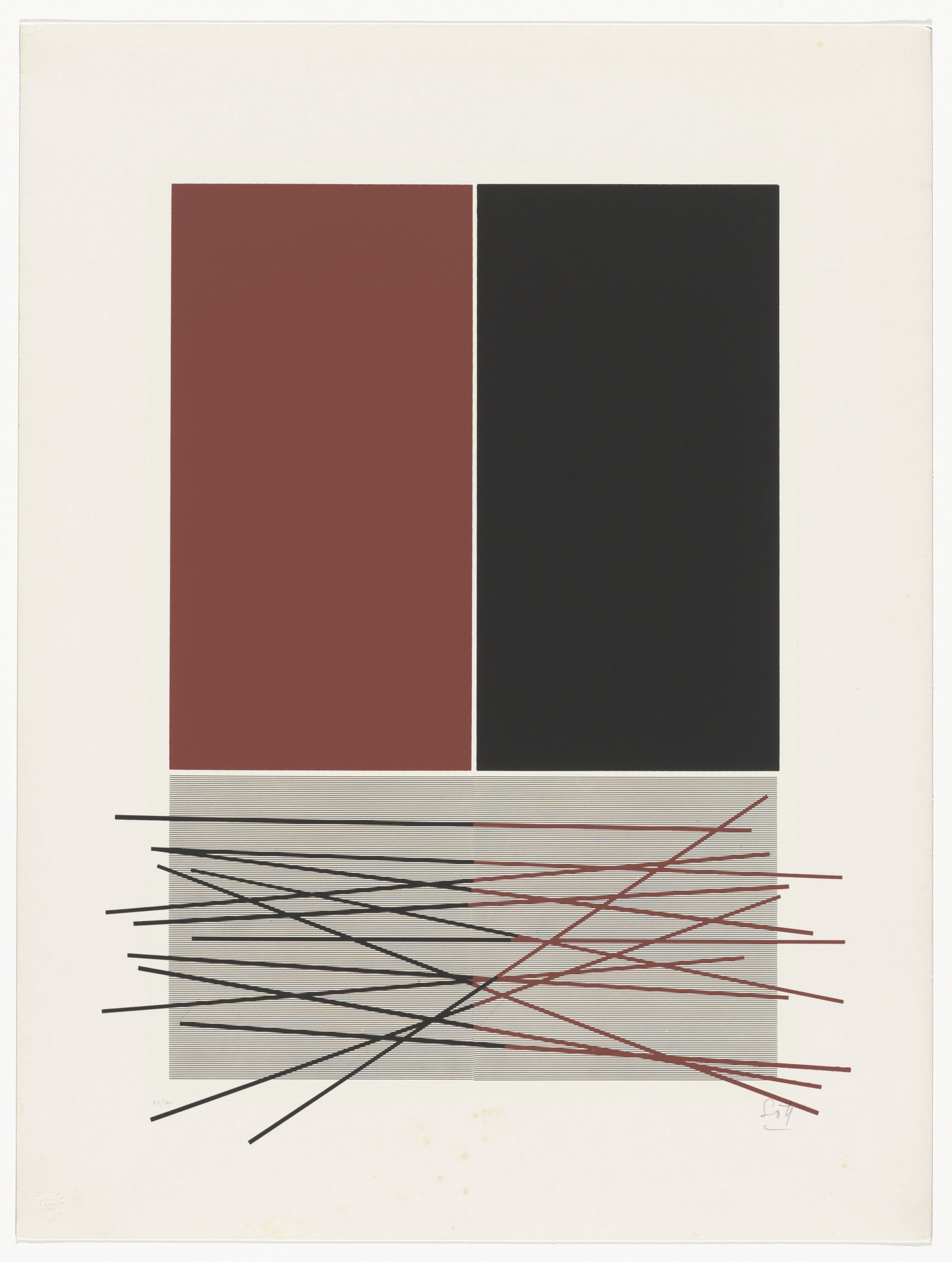 Jesús Rafael Soto. Untitled from Vibrations