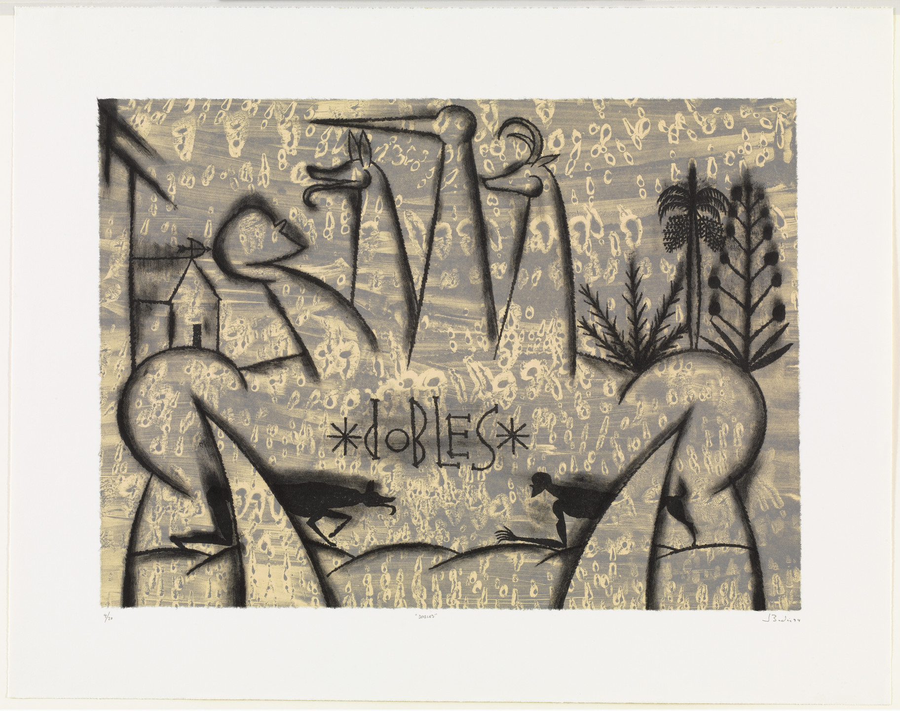 José Bedia. Dobles. 1994