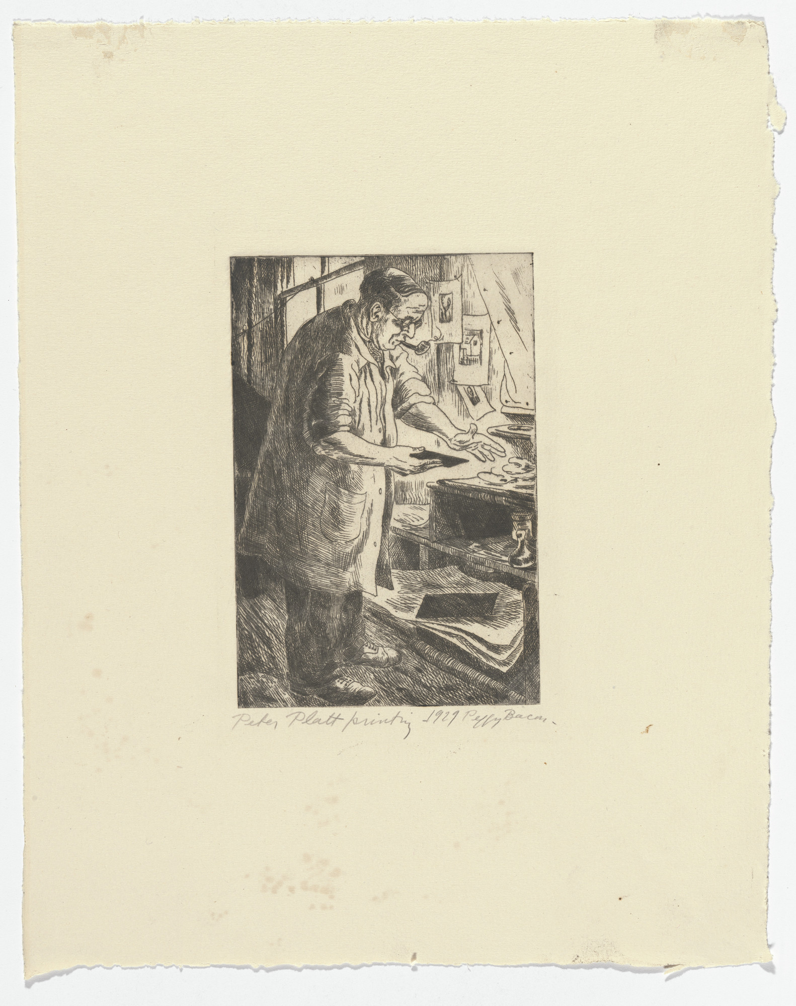 Peggy Bacon. Peter Platt Printing