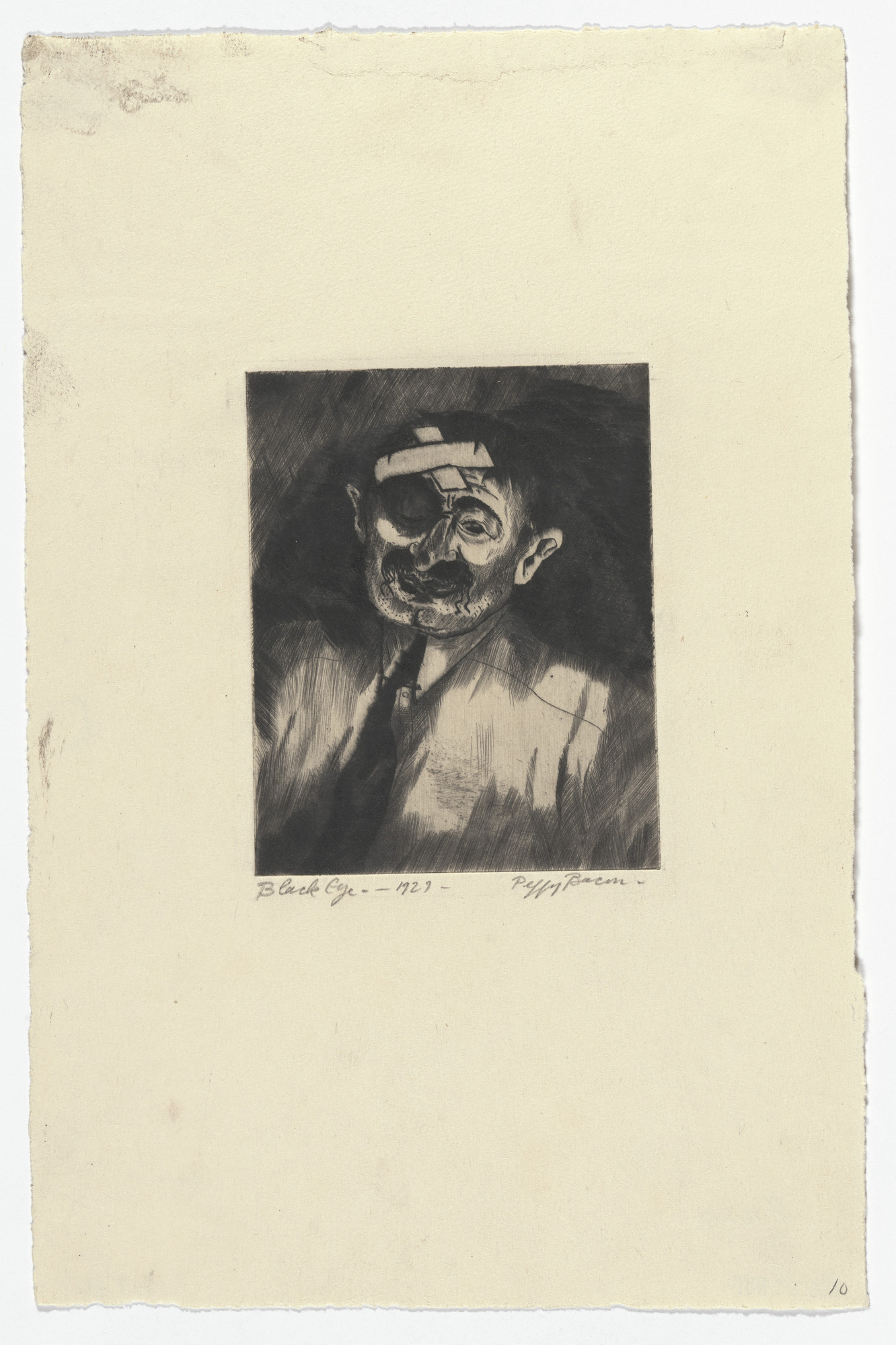 Peggy Bacon. Black Eye