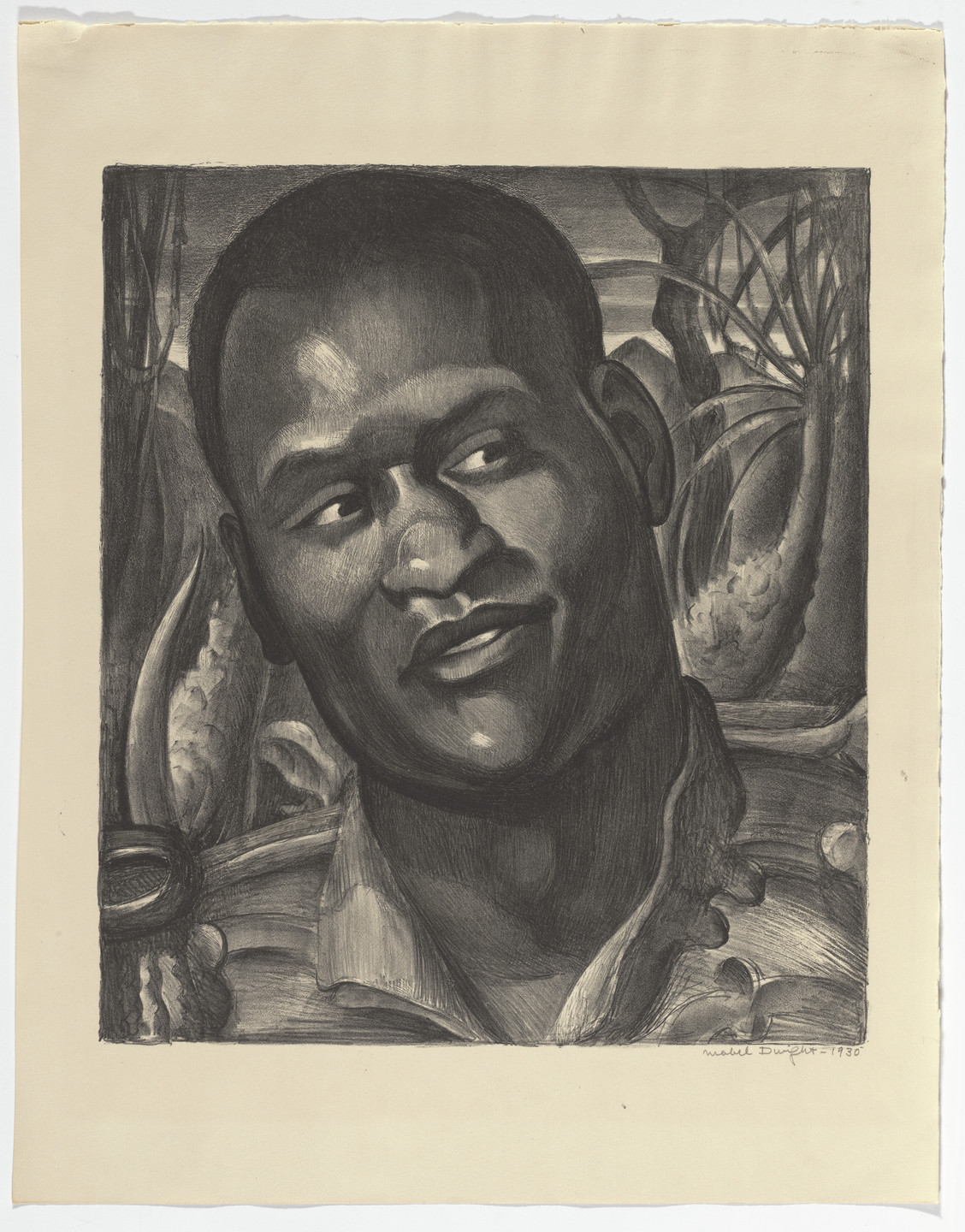 Mabel Dwight. Portrait of Paul Robeson. 1930