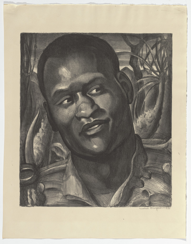 Portrait of Paul Robeson
