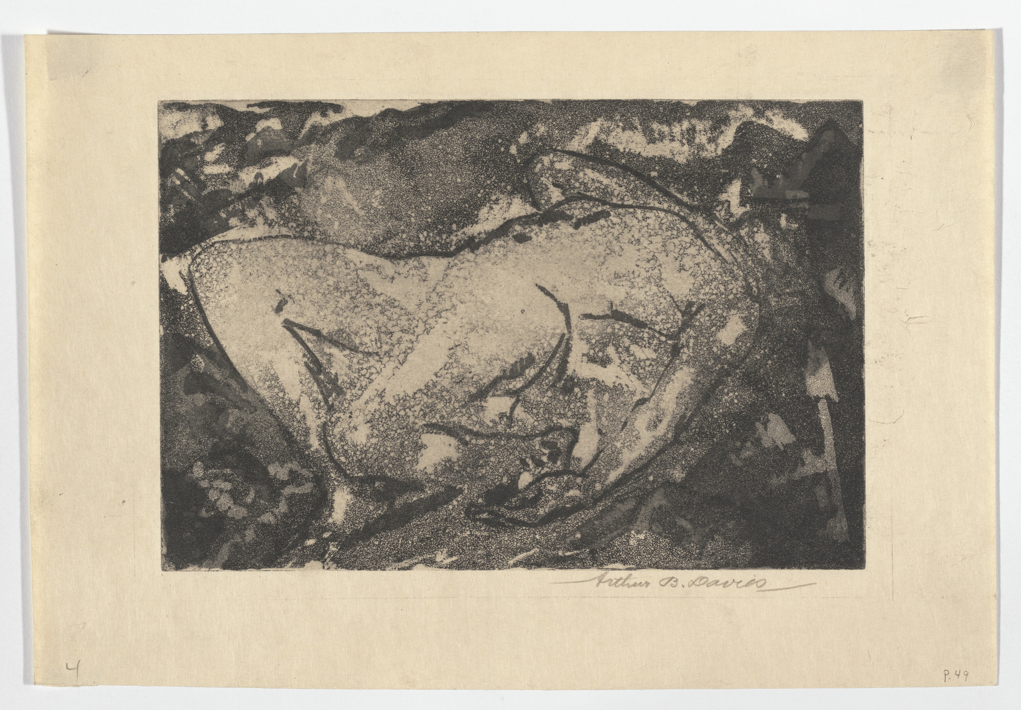 Arthur B. Davies. Tragic Figure
