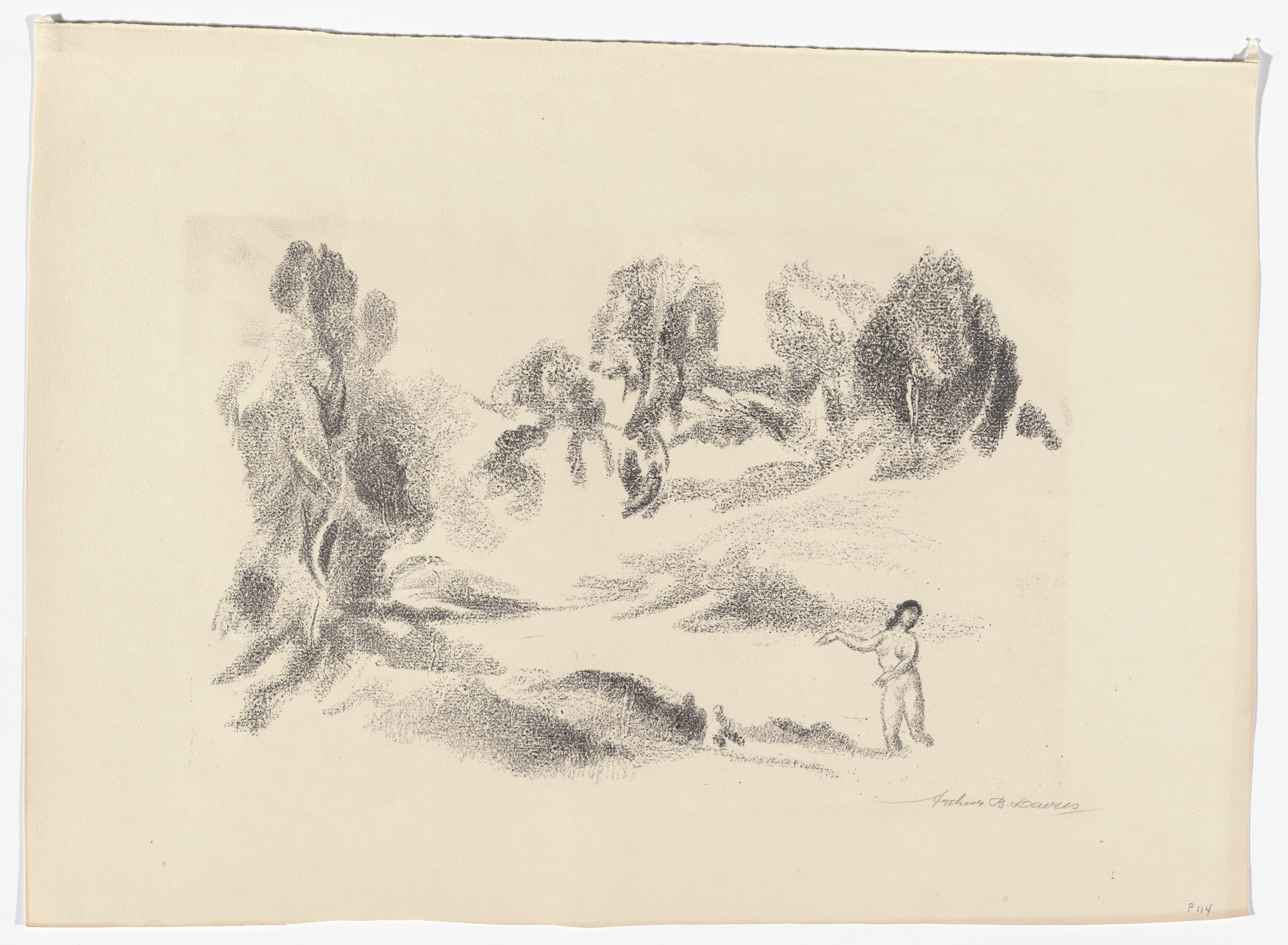 Arthur B. Davies. Enchanted Stream