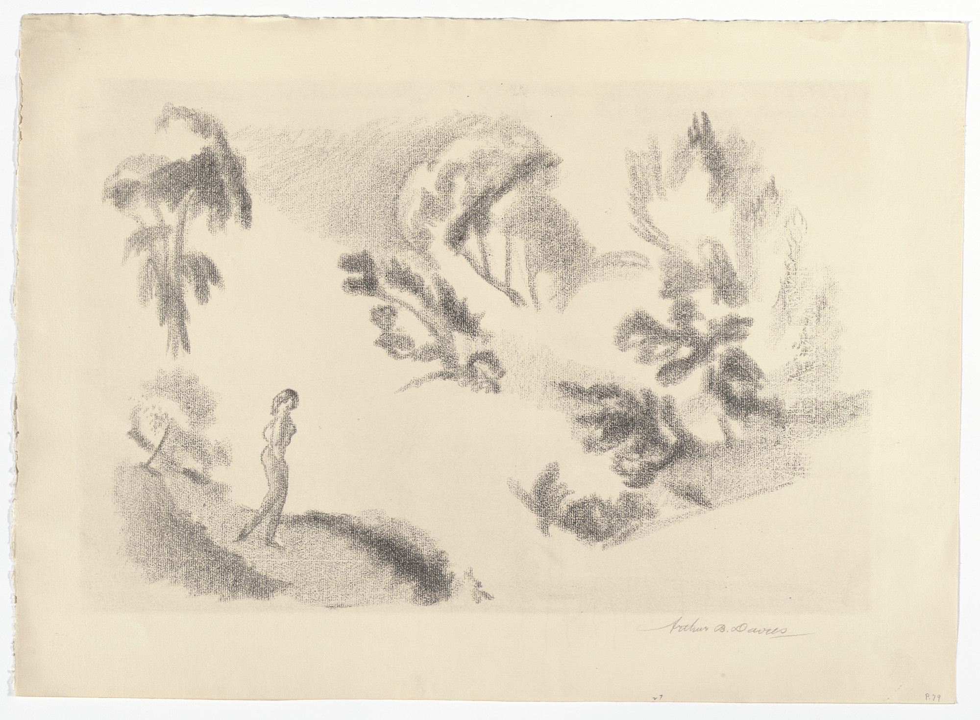 Arthur B. Davies. Mohawk River Bank