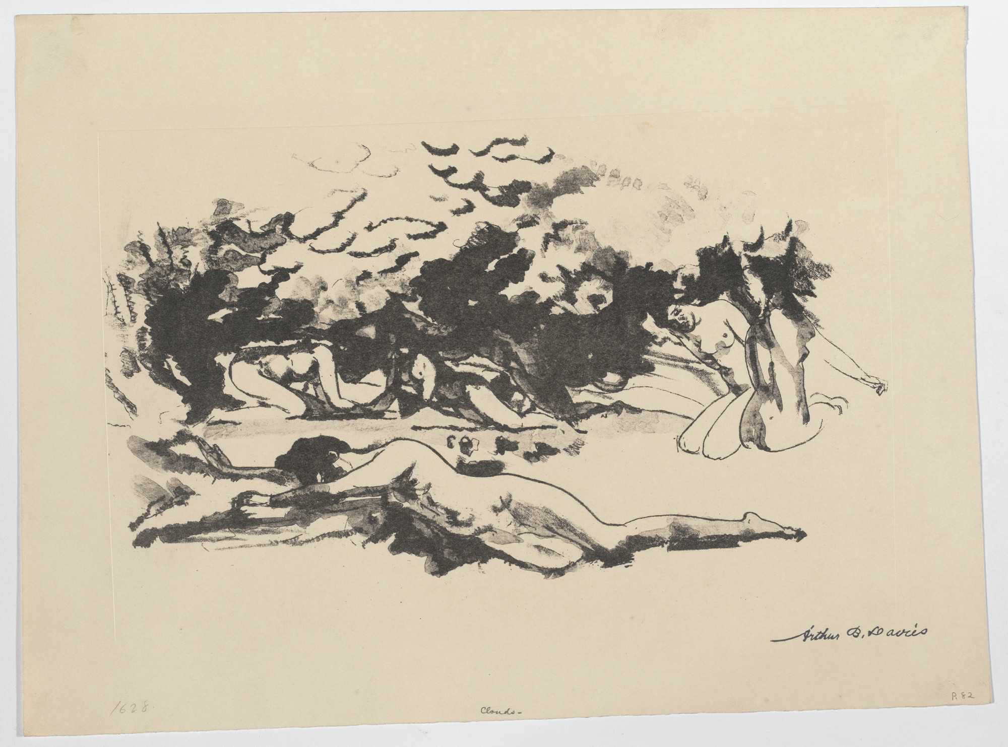 Arthur B. Davies. Clouds