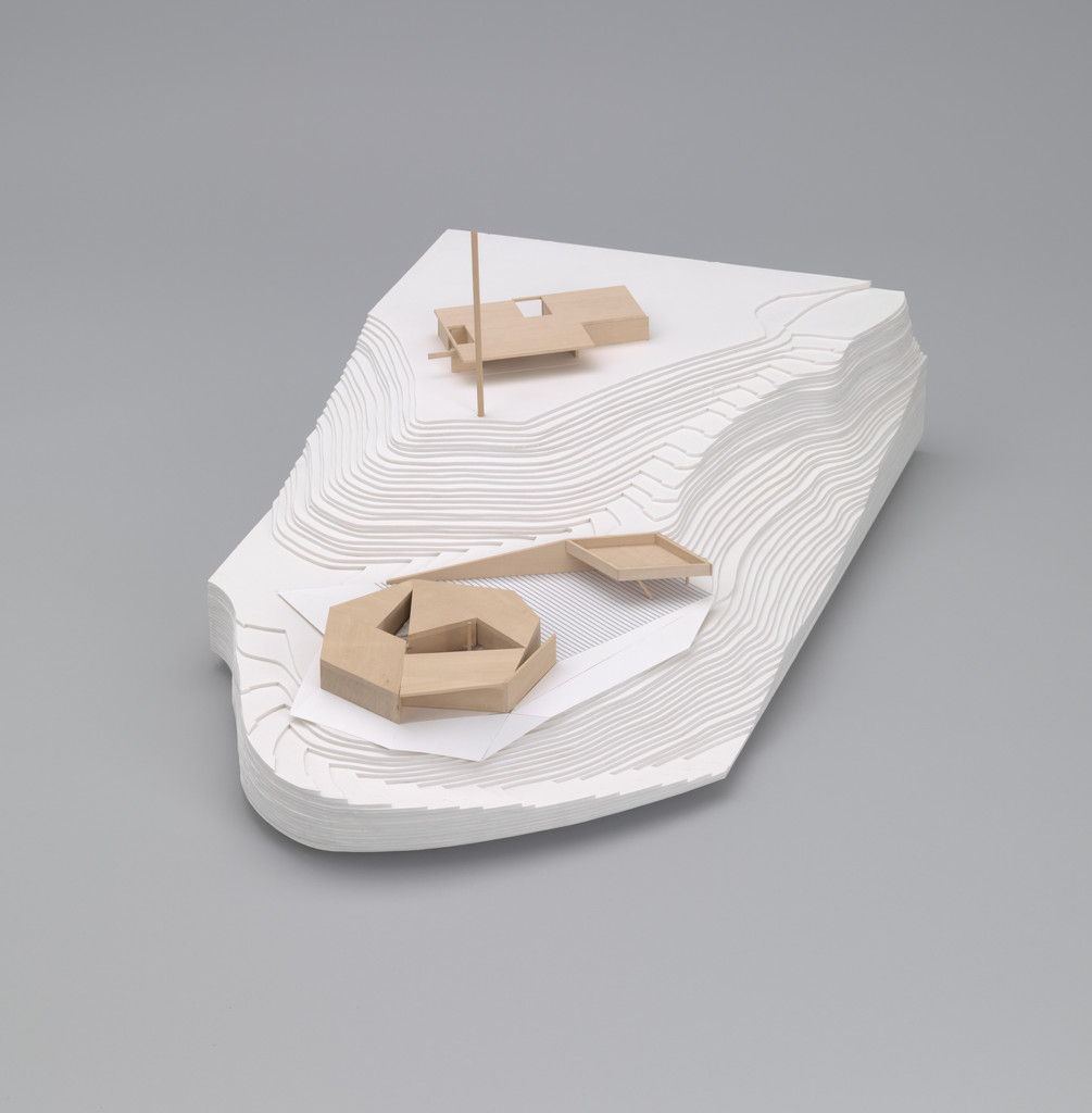 Pittman Dowell Residence, La Crescenta, California (Scale model, 1/16" = 1'-0")