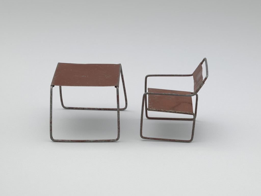 Modernist dollhouse furniture