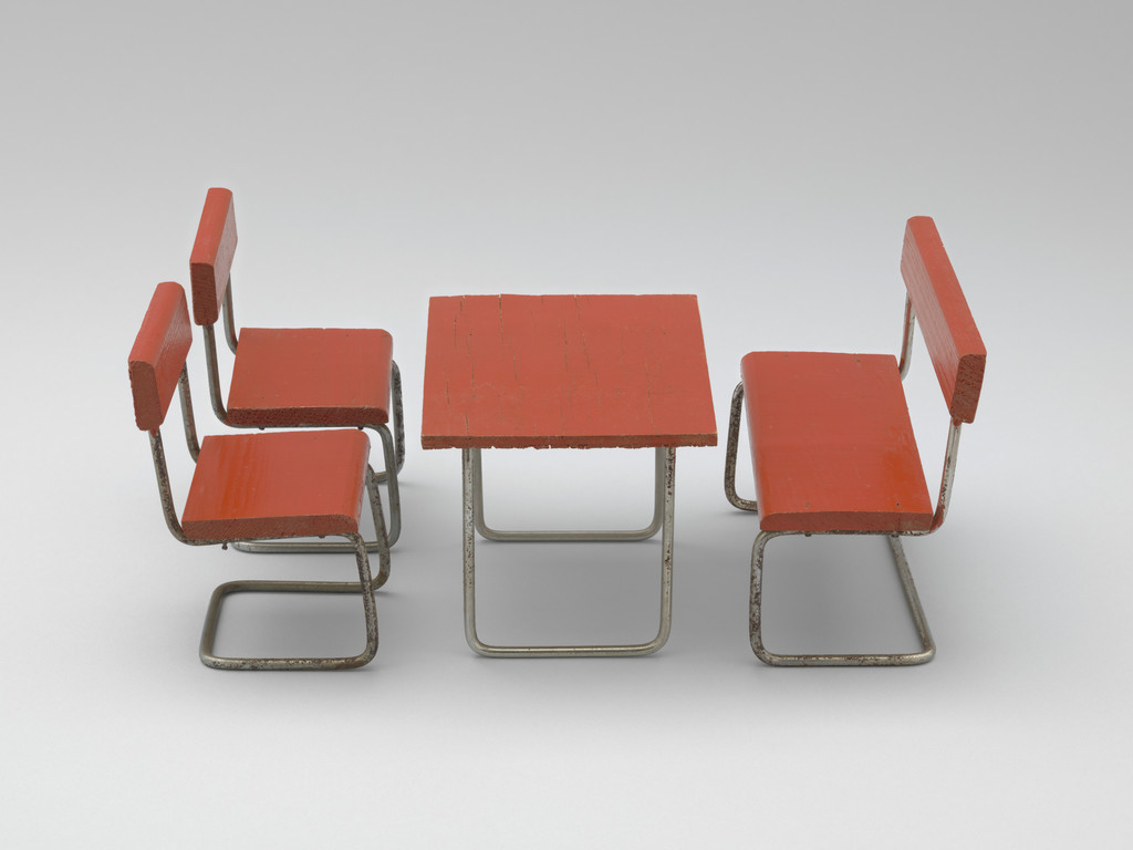 Modernist dollhouse furniture