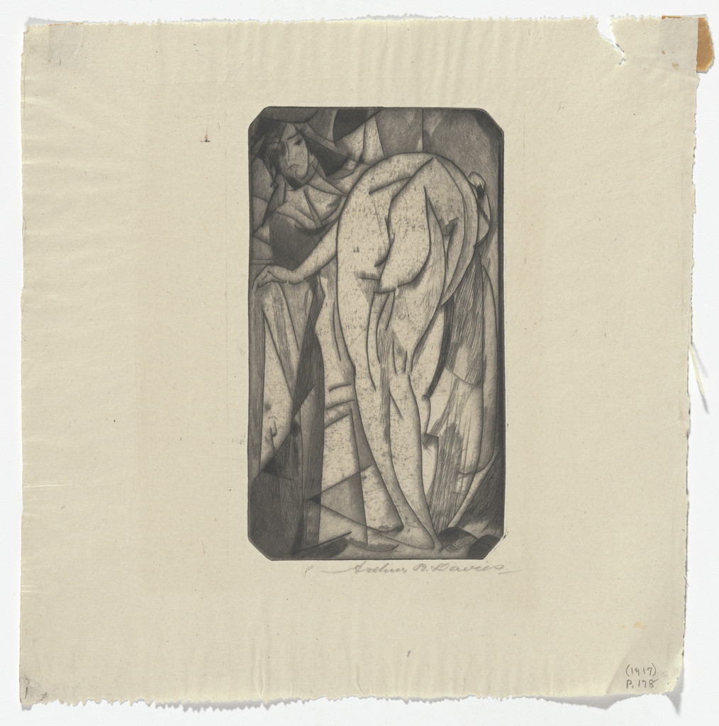 Bathing Woman and Servant