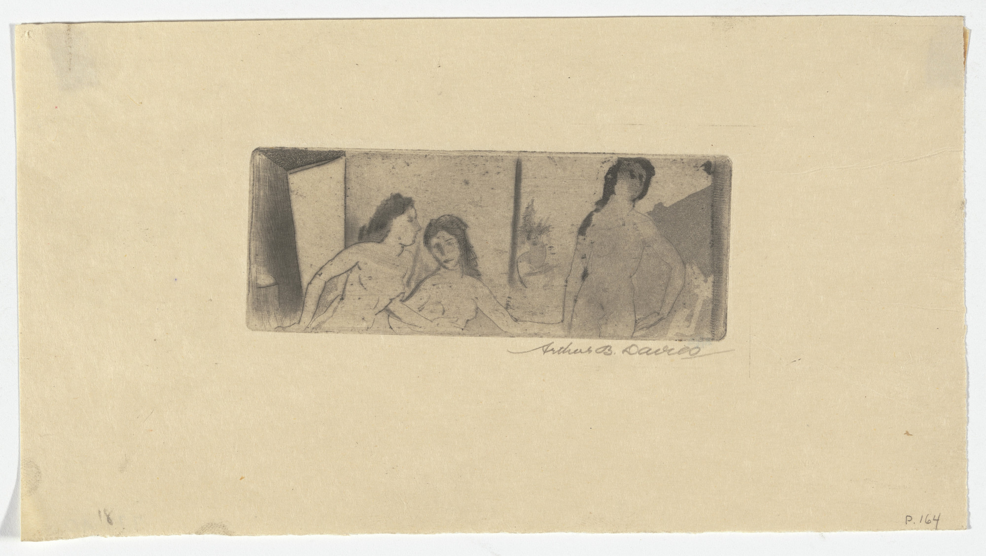 Arthur B. Davies. Allegory
